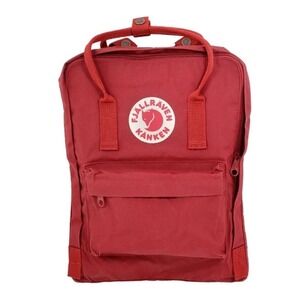 Fjallraven Kanken Classic Signature Red Backpack Unisex SEE PICS